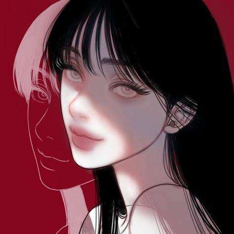 kang yuna icon | bad thinking diary manhwa lezhin gl girls love comics webcomics yuri Another Day Another Slay, Bad Thinking Diary, Reading List, Another Day, Reading, Hair, Black