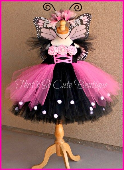 Butterfly Tutu Costume, Monarch Costume, Diy Tutus, Tutu Dress Costumes, Costume Carnaval, Ribbon Tutu, Dress Butterfly, Butterfly Costume, Diy Tutu