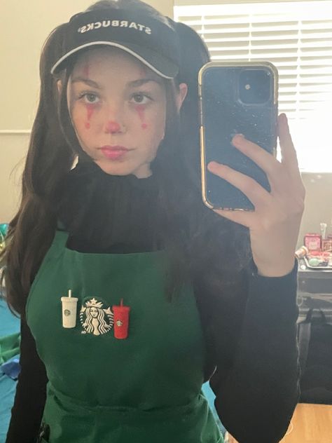 Starbucks Aesthetic Outfit, Barista Outfit Starbucks, Starbucks Interview Outfit, Starbucks Barista Outfit Ideas, Starbucks Employee Outfit Ideas, Starbucks Barista Costume, Starbucks Employee Outfit, Starbucks Outfit Barista, Starbucks Barista Outfit