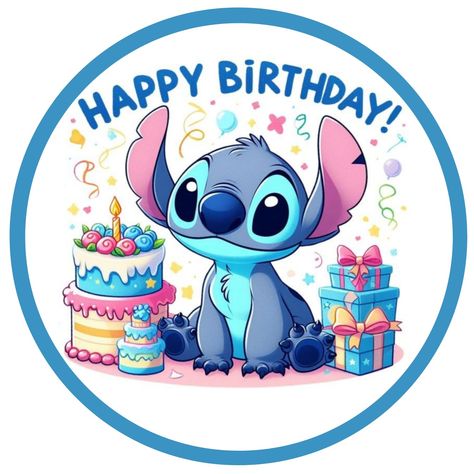 Stitch Disney Birthday Party, Stitch Birthday Party Ideas Cake, Stitch Printables Free, Lilo And Stitch Cakes, Image Stitch Disney, Lilo Y Stitch Cumpleaños, Cumple De Stitch Ideas, Stitch Cake Ideas, Stitch Birthday Party Ideas