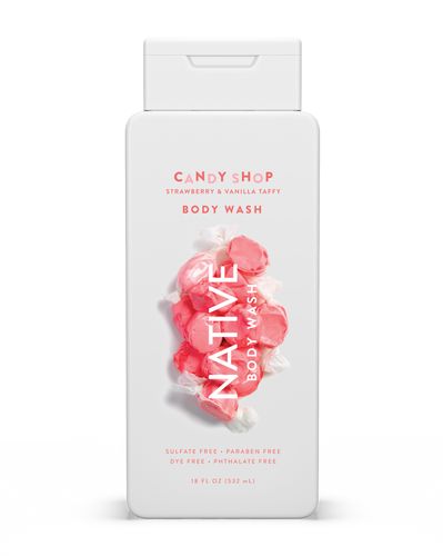 Native Body Wash | Strawberry & Vanilla Taffy Native Strawberry, Native Coconut Vanilla, Mint Body Wash, Native Body Wash, Vanilla Body Wash, Native Deodorant, Eucalyptus Mint, Holiday Scents, Oranges And Lemons