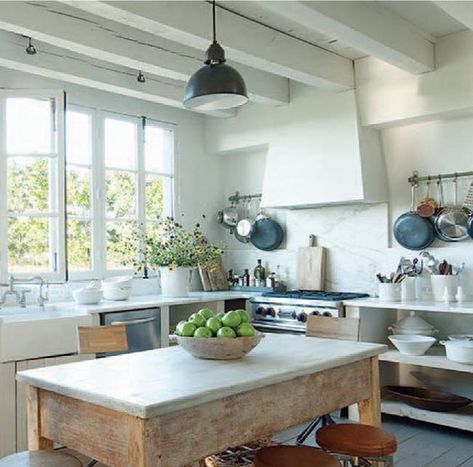 Modern French & Belgian Moments of Timeless Design - Hello Lovely European Country Kitchen, French Casement Windows, Modern French Farmhouse, Milieu Magazine, Cottage Kitchens, Country Interior, Hello Lovely, Casement Windows, Modern Farmhouse Kitchens