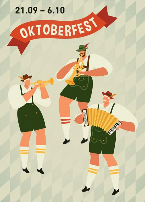 Oktoberfest, funny cartoon characters in bavarian folk costumes of bavaria celebrate poster Premium Vector | Premium Vector #Freepik #vector #poster #invitation #music #people Oktoberfest Illustration, Lego Birthday Party Favors, Christmas Graphic Design Illustration, Oktoberfest Poster, Oktoberfest Invitation, Christmas Graphic Design Inspiration, Graphic Design Christmas, Christmas Graphic Tees, Party Concept