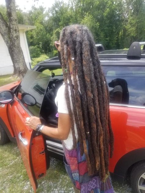 Loc Wicks, Women With Wick Locs, Free Form Locs Women, Dread Women, Wick Locs, Wicks Dreads, Wicks Locs, Natty Dreads, Thick Dreadlocks