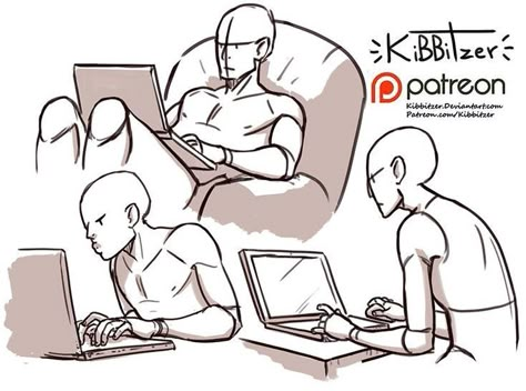 Computer Drawing, Drawing Body Poses, Sketch Poses, Drawing Help, Draw The Squad, Comic Drawing, Art Help, 캐릭터 드로잉, Drawing Refs