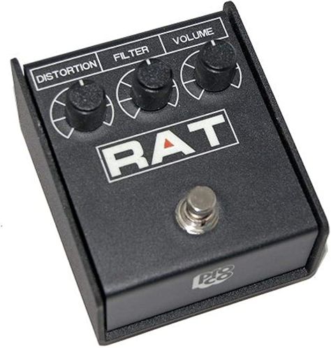 Amazon.com: Pro Co RAT2 Distortion Pedal : Musical Instruments Guitar Distortion Pedal, James Hetfield Guitar, Marshall Amps, Joe Satriani, Distortion Pedal, Guitar Gear, James Hetfield, Guitar Effects Pedals, Bass Player