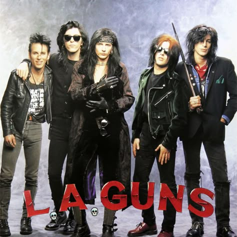 1983, L.A. Guns are an American hard rock band from Los Angeles, California, formed in 1983. The lineup currently consists of Tracii Guns (lead guitar), Phil Lewis (lead vocals), Ace Von Johnson (rhythm guitar, backing vocals), Johnny Martin (bass, backing vocals) and Scot Coogan (drums). * 28987UBT Kelly Nickels, Phil Lewis, 80s Metal Bands, 80s Heavy Metal, Rhythm Guitar, Lead Guitar, Peter Steele, Back Vocal, Band Members