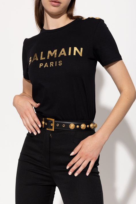 Balmain - Women's Belt Paris Shirt, Balmain Paris, Women's Belt, Women Lifestyle, Old Money, Belts For Women, Leather Belt, Paris, Lifestyle