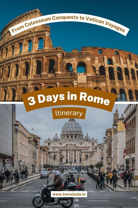 Looking for an exciting 3 Days in Rome Itinerary? Discover the perfect blend of history, art, culture and cuisine for making the most of your visit. With our 3 Days in Rome with family we blend in the grand monuments, beautiful fountains, cobblestones streets and splendid patios along with other Roman treasure troves – all into one. Read along and find out the most fun things do to, places to stay, some tips and the total budget for your trip. Beautiful Fountains, 3 Days In Rome, Rome Itinerary, History Art, Art Culture, Fun Things, Rome, Monument, Patio