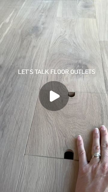 Kelly Griffiths on Instagram: "Save for later: this is the perfect solution for floor outlets. Don’t go for those bulky circle ones that will stand out and also not work well under rugs. With this option you won’t even see the outlets and can place furniture seamlessly over them.

Are you building or renovating? Planning to add new flooring?

#floor #hardwoodfloors #hardwoodflooring #hardwood #woodfloors #woodflooring #outlet #flooring #floor #flooroutlet #customhomes #customhome #luxuryhomes #luxuryhome #homebuild #homeinspo #familyhome #interiordesignideas #interiordesigners #designbuild #mydomaine" Floor Outlets Living Rooms, Floor Electrical Outlets, Renovated Victorian House, Floor Outlets, Floor Outlet, Diy Home Updates, English Modern, Dining Room Remodel, Home Building Tips