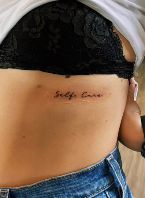 Mac Miller Quotes Tattoo, Self Control Tattoo, Self Care Tattoo, Ny Tattoo, Sarah Tattoo, Small Inspirational Tattoos, Mac Miller Tattoos, Script Tattoos, Kali Tattoo