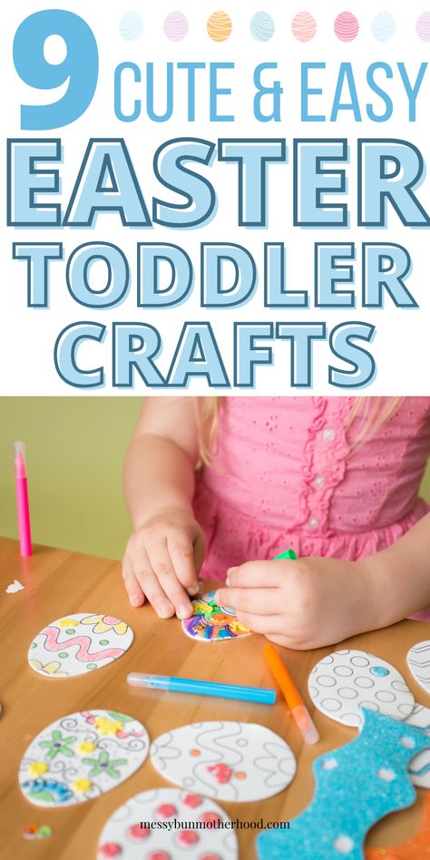 Toddler Easter Crafts Easter Craft For Toddlers, Toddler Easter Crafts, Easter Crafts For Toddlers, Sponge Painting, Toddler Easter, Paper Plate Crafts, Spark Creativity, Toddler Crafts, Spring Season