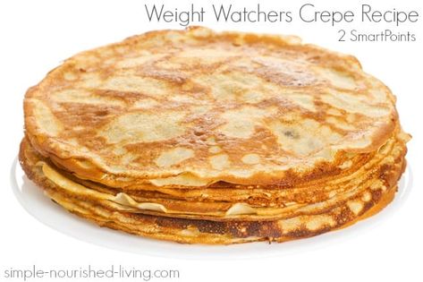 Russian Crepes, Weight Watchers Calculator, Russian Pancakes, Crêpe Recipe, Russian Dishes, Crepe Recipe, Chocolate Crepes, Yogurt Breakfast, Russian Food