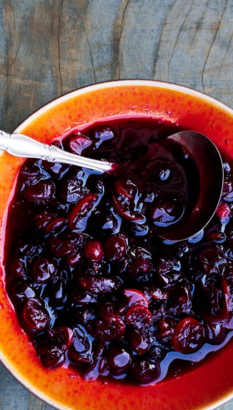 Tart-sweet cranberries and sour kumquats make this relish taste bright and bracing. Cranberry Recipes Thanksgiving, Ginger Chutney Recipe, Best Cranberry Sauce, Ginger Chutney, Jellied Cranberry Sauce, Cranberry Sauce Recipe, Cranberry Sauce Homemade, Foodie Crush, Frozen Cranberries