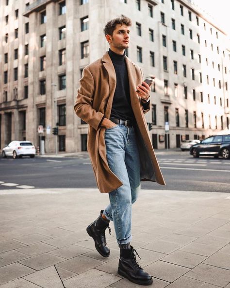 Winter Outfits Street Style, Beanie Outfit, Mens Fashion Wear, Outfit Ideas Spring, Blazer Outfit, Winter Outfits Men, Stylish Mens Outfits, Mens Winter Fashion, Men Fashion Casual Outfits