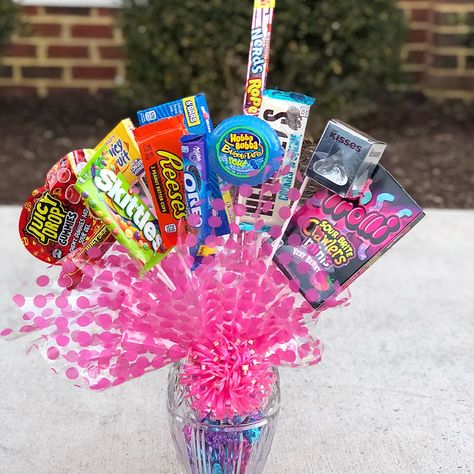 Candy Bouquet. Opening Night Gifts. Theatre Gifts. Recital Gifts. Unique Gifts. Instead Of Flowers Gifts. Candy. Candy Land. Candy Lover. Nerds Rope, Dance Recital Gifts, Candy Bouquet Diy, Instead Of Flowers, Theatre Gifts, Artificial Flower Bouquet, Candy Bouquet, Opening Night, Diy Bouquet