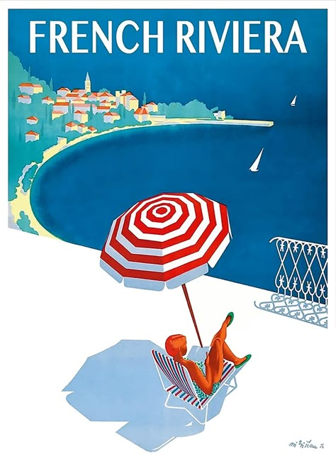 Vintage travel poster issued in 1954 to promote travel and tourism to the French Riviera nice,cote d azur, france, french riviera,vintage travel poster, mediterranean, st tropez, cannes, south of france, vintage travel poster, retro, poster art, vintage advertising, vintage travel,french advertising,vintage french,vintage france,tourism poster,affiche Destination Poster, Spring Festival Poster, French Travel, Tourism Poster, French Poster, Retro Graphics, Retro Travel Poster, National Park Posters, Festival Posters