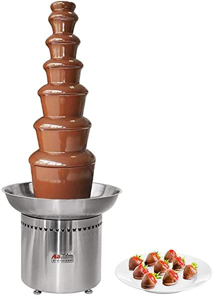 Movie Room Diy, Chocolate Waterfall, Chocolate Fountain Machine, Chocolate Machine, Chocolate Fondue Fountain, Fondue Fountain, Chocolate Fountain, Chocolate Brands, Dinner Recipes Easy Quick