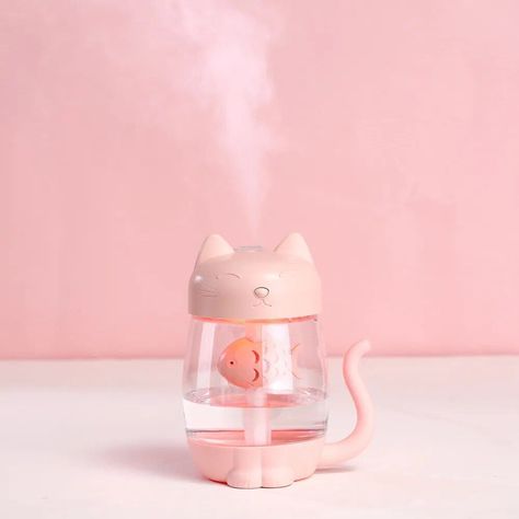 Like and Share if you want this 3-in-1 Cat & Fish Ultrasonic LED Humidifier – USB Aroma Diffuser with Timer Tag a friend who would love this! FAST US Shipping Buy one here ——> https://prehype.shop/3-in-1-cat-fish-ultrasonic-led-humidifier-usb-aroma-diffuser-with-timer/ #musthave #shopnow Cat Humidifier, Small Humidifier, Portable Air Purifier, Aroma Essential Oil, Cool Mist Humidifier, Cat Air, Rose Essential Oil, Car Office, Air Humidifier