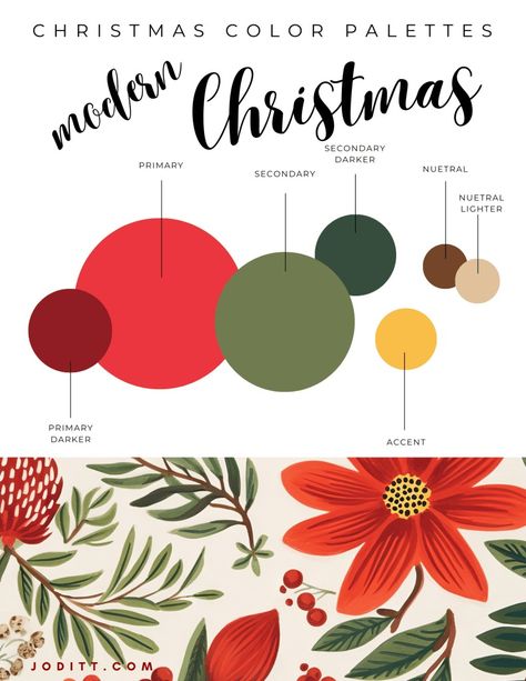 Christmas Color Palettes for Artists, Designers, and Colorists - JoDitt Designs Christmas Color Schemes, Rainbow Of Possibilities, Xmas Color, Christmas Palette, Christmas Colour Schemes, Christmas Color Palette, Kawaii Christmas, Font Graphic, Christmas Color