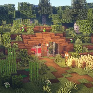 Minecraft Shed, Casa Do Hobbit, Construction Minecraft, Minecraft Lego, Minecraft Decoration, Shed Landscaping, Minecraft Houses Survival, Rumah Minecraft Sederhana, Easy Minecraft Houses