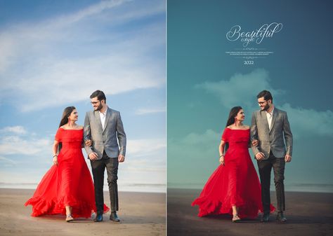 Pre-Wedding Photo Editing Photoshop: Beautiful Couple Wedding Photo Editing Ideas, Pre Wedding Photo Editing Ideas, Photo Editing Ideas, Wedding Photo Editing, Digital Wedding Invitations Design, Invitations Design, Beach Background Images, Editing Ideas, Photo Editing Photoshop