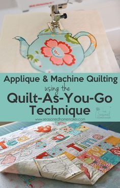 Learn To Quilt, Creative Quilting, Simple Mug, Quilt Crafts, Quilting Methods, Easy Quilting, Owl Quilt, Quilt Modernen, Quilt As You Go