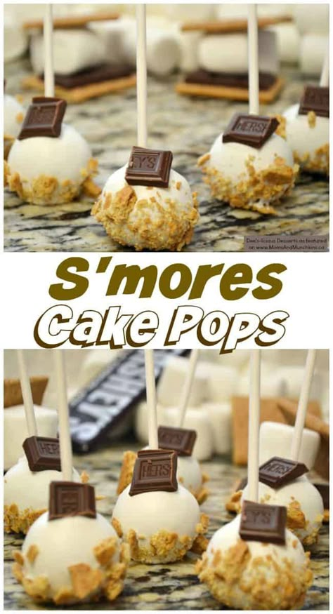 Butter Pecan Cake Pops, Unique Cake Pop Flavors, Cake Pops Tutorial, Cake Pop Receita, Cake Pop Tutorial, Smores Cake, Dessert Parfait, Cake Ball, Cake Pop Ideas