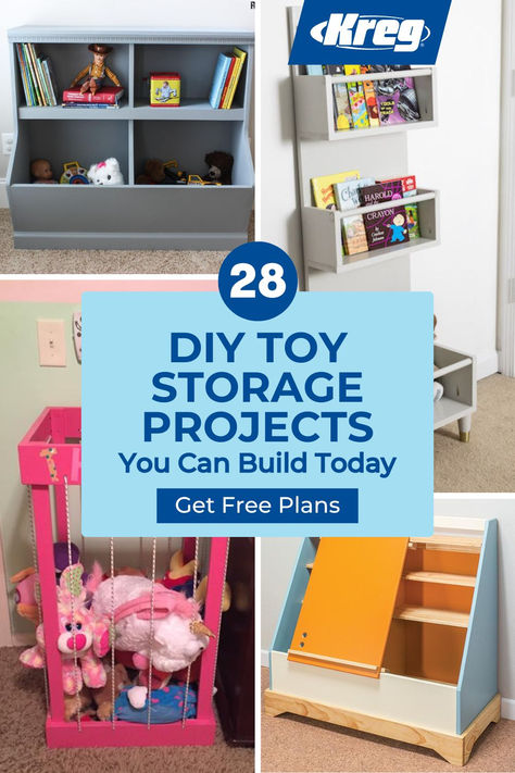 Create organized play areas with our DIY toy box plans. Suitable for all skill levels, these expertly curated projects provide detailed instructions for crafting sturdy and spacious toy boxes. Keep toys tidy with personalized designs. Diy Toy Storage Cabinet, Diy Toy Organizer, Toy Box Diy, Diy Toy Box Plans, Toy Box Plans, Toy Organization Diy, Toy Storage Ideas, Diy Toy Storage, Homemade Toys