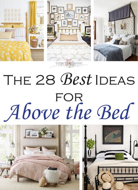 How To Decorate Above Arched Headboard, Mantle Over Bed, Over Bed Ideas Wall, Wreaths Over Bed Master Bedrooms, Above A Bed Wall Decor, What To Put Over Headboard Bedroom Ideas, Gallery Wall Over Bed Ideas, Decor Over Master Bed, Wall Grouping Ideas Bedroom