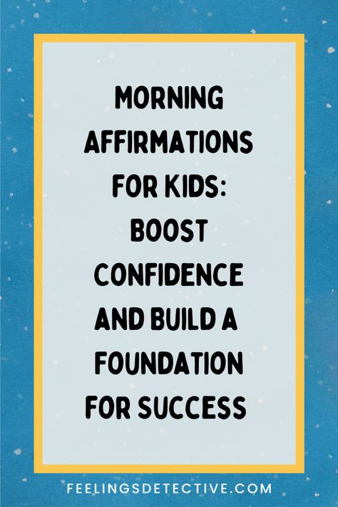 Are you looking for a fun yet impactful way to instill positive vibes in your children? Look no further than our Morning Affirmations for Kids! Help your kids start their day on a bright note by teaching them the power of positivity through simple morning affirmations. Positive Affirmations For Kids Boys, Positive Things To Say To Kids, Biblical Affirmations For Kids, Bedtime Affirmations For Kids, Self Affirmations For Kids, Inspirational Quotes Positive For Kids, Inspirational Words For Kids, Class Affirmations, Christian Affirmations For Kids