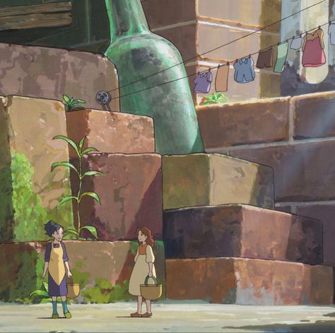 The Secret World Of Arrietty, Secret World Of Arrietty, Studio Ghibli Background, The Secret World, Studio Ghibli Movies, Scene Art, Studio Ghibli Art, Ghibli Art, Ghibli Movies