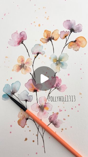 Diy Large Wall Art, Watercolor Video, Watercolor Tips, Loose Watercolor, Watercolor Paintings Tutorials, Crash Course, Watercolor Inspiration, Watercolour Tutorials, Watercolor Techniques