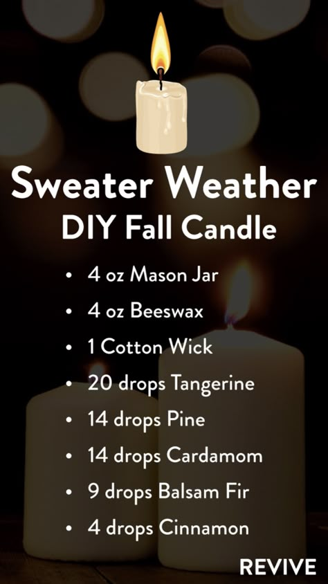 Diy Essential Oil Candles, Essential Oil Candle Blends, Oil Candles Diy, Homemade Candle Recipes, Essential Oil Candles Diy, Fall Candles Diy, Candle Scents Recipes, Candle Making Recipes, Beeswax Candles Diy