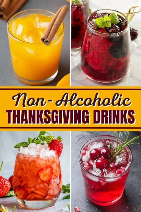 Alcohol Free Thanksgiving Drinks, Alcoholic Drinks For Thanksgiving, Mocktails Non Alcoholic Thanksgiving, Non Alcoholic Thanksgiving Drinks, Thanksgiving Drink Ideas, Drinks For Thanksgiving, Thanksgiving Drink Recipes, Thanksgiving Drinks Non Alcoholic, Thanksgiving Paleo