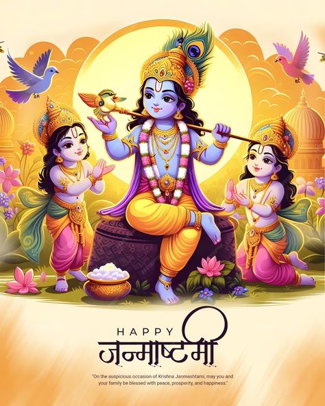 Premium PSD | Happy Krishna Janmashtami celebration Indian festival social media post banner poster Janmashtami Celebration, Happy Krishna Janmashtami, Happy Krishna, Indian Festival, Krishna Janmashtami, Indian Festivals, Media Post, Social Media Post, Krishna