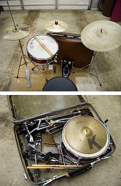 I came so close to making one of these once. Diy Drums, Homemade Instruments, Diy Instruments, Drum Music, Drummer Boy, Box Guitar, How To Play Drums, Drum Kit, Bass Drum