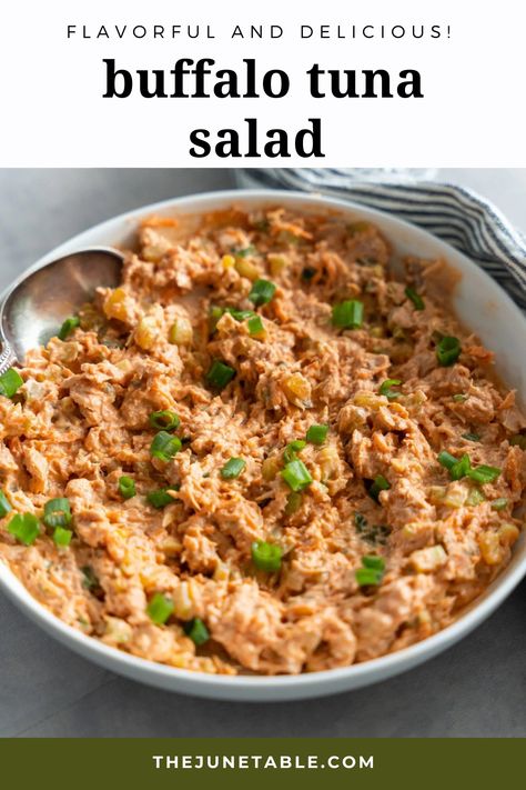 Sweet And Spicy Tuna Recipes, Buffalo Tuna Wrap, Canned Tuna Bowl Recipe, Ww Tuna Recipes, High Protein Tuna Lunch Ideas, Tuna High Protein Meal, Tuna And Cucumber Salad, Nourishing Lunch Ideas, Tuna Low Calorie Recipes