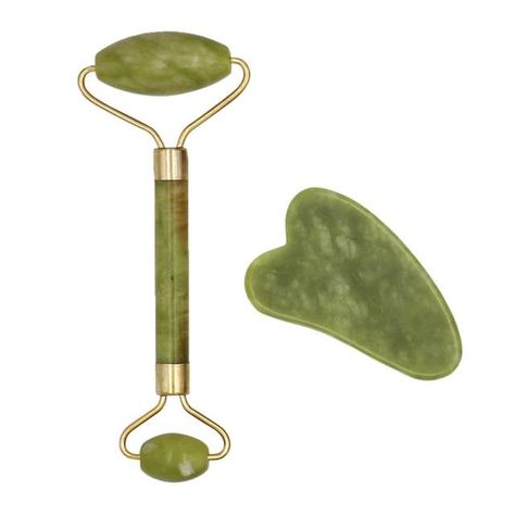 Face Massage Roller, Jade Face Roller, Facial Massage Roller, Gua Sha Tools, Neck Lift, Stone Massage, Face Roller, Cleansing Face, Jade Roller