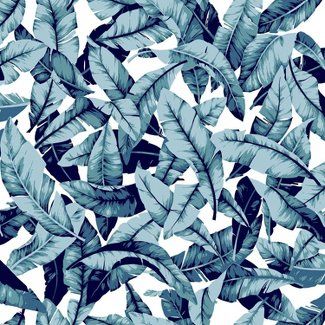 Blue : Wallpaper : Removable Peel & Stick Wallpaper : Target Leaf Peel And Stick Wallpaper, Temporary Decorating, Room Visualizer, Botanical Decor, York Wallcoverings, House Things, Peel Stick Wallpaper, Wallpaper Online, Burke Decor