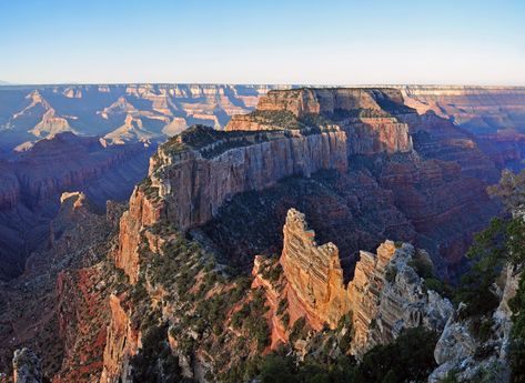 All sizes | Grand Canyon National Park: North Rim: Muted Sunrise From Cape Royal 0163 | Flickr - Photo Sharing! Grand Canyon North Rim, Grand Canyon Hiking, Grand Canyon Village, Bright Angel Trail, Grand Canyon South Rim, Desert Sahara, Page Arizona, Arizona Hiking, Helicopter Tour