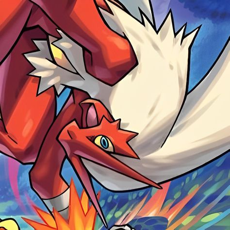 Pokemon Blaziken Art, Blaziken Pfp, Red Pokemon Pfp, Blaziken Fanart, Blaziken Art, Blaziken Pokemon, Pokemon Blaziken, Pokemon Species, Pokemon Pfp