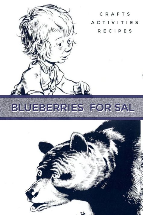 Blueberries for Sal crafts, activities, and recipes. Create a mini unit study from the classic children's book. Fun projects for your preschool and elementary students. #homeschool #freeprintables Blueberries For Sal Crafts, Blueberries For Sal Activities, Blueberries For Sal, Free Homeschool Printables, Preschool Reading, Happy Housewife, Five In A Row, Homeschool Elementary, Classic Childrens Books