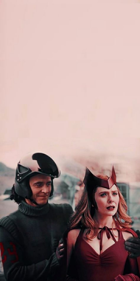 Loki And Wanda Ship, Loki And Wanda Fanart, Scarlet Witch And Loki, Loki X Wanda, Loki And Wanda, Chibi Spiderman, Loki Wallpaper, Loki Fanart, Marvel Quotes