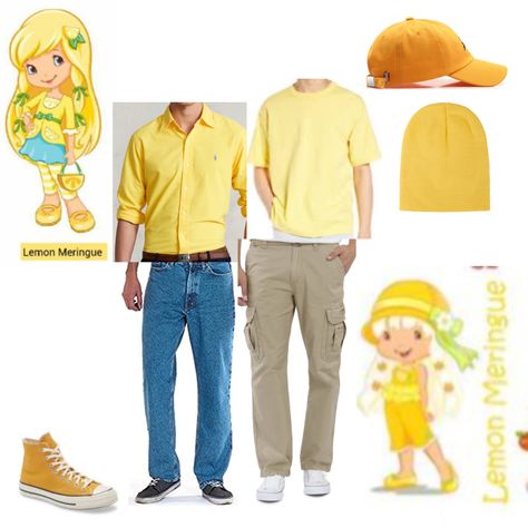 Boy Outfit Ideas, Strawberry Shortcake Costume, Men Costume, Costume Inspo, Lemon Meringue, Costume Outfits, Mens Costumes, Strawberry Shortcake, Outfit Idea