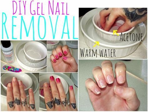 Take Off Gel Nails, Take Off Acrylic Nails, Remove Fake Nails, Gel Nail Tutorial, Remove Gel Polish, Gel Nail Removal, Remove Acrylic Nails, Acrylic Nails At Home, Nails Yellow