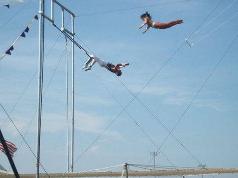 Flying trapeze Flying Trapeze Aesthetic, Flying Trapeze Circus, Travelling Sketchbook, Aerial Trapeze, Sprite Database, Flying Trapeze, Circus Aesthetic, Aerial Acrobatics, Aerial Arts