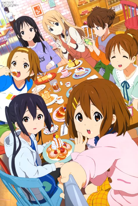 Pinterest K-on Icons, Anime Friends, Tamako Love Story, Moe Anime, Kyoto Animation, K On, Kawaii Girl, Anime Kawaii, The Rock