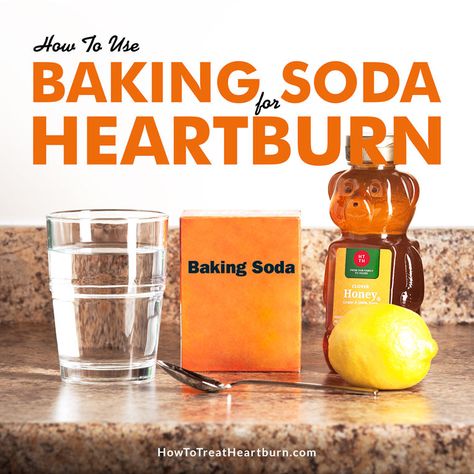 How To Use Baking Soda For Heartburn Relief With Recipes - How to Treat Heartburn Foods That Help With Heart Burn, What Foods To Eat When You Have Heart Burn, Home Remedy For Heart Burn Baking Soda, Natural Remedies For Heart Burn Relief, Remedies For Acid Reflux Natural, Baking Soda And Honey, Acid Reflux Relief, Heart Burn Remedy, Stop Acid Reflux