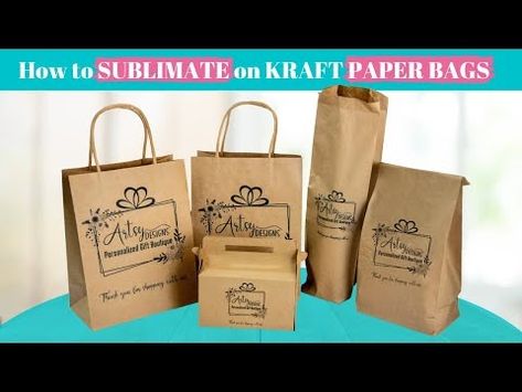 Custom Paper Bags, Paper Sack, Diy Paper Bag, Print On Paper Bags, Kraft Bag, How To Make Brown, Logo Diy, Craft Bags, Brown Bags